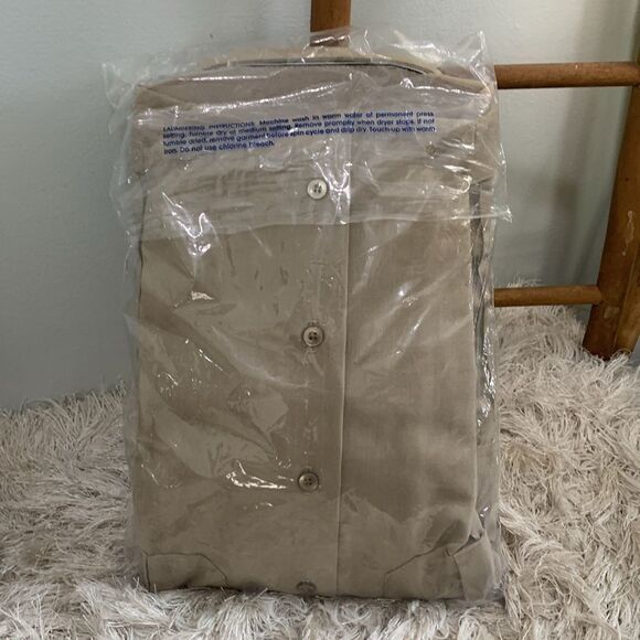 Vintage New Jaguar Tropical By Conqueror Styled Service Shirt Short Sleeve XL - Picture 9 of 17